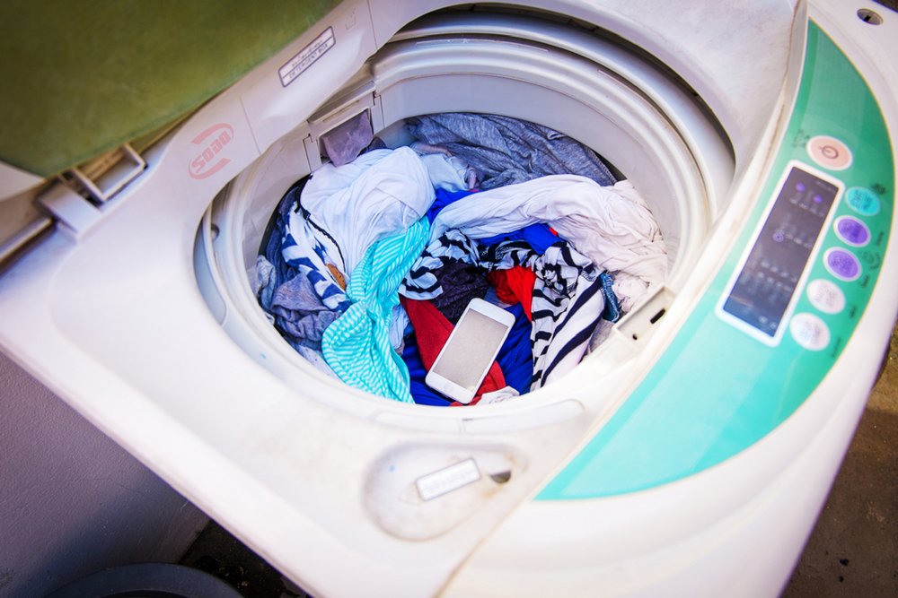 máy giặt đang giặt bị ngừng