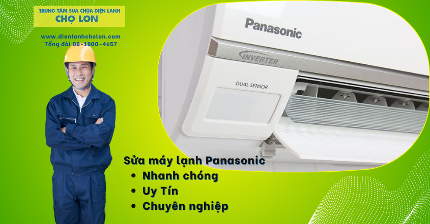 Quy trình sửa máy lạnh Panasonic chuyên nghiệp tại Điện Lạnh Chợ Lớn