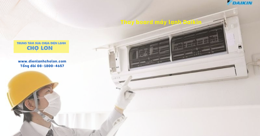 Dấu hiệu nhận biết board máy lạnh Daikin bị hỏng