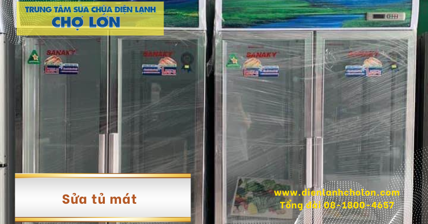 Quy trình sửa tủ mát tại nhà chuyên nghiệp tại Điện lạnh Chợ Lớn