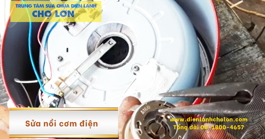 Quy trình sửa chữa nồi cơm điện của chúng tôi