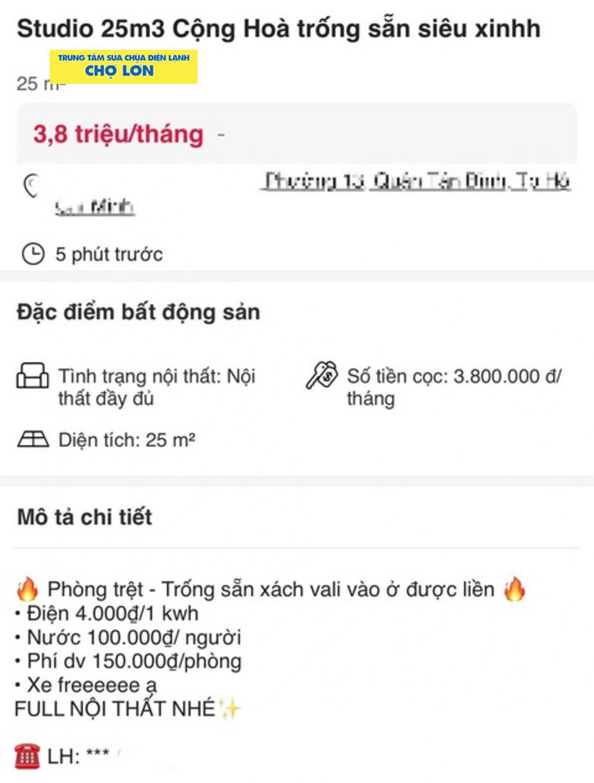 Kiểm tra máy lạnh thuê tại TP.HCM