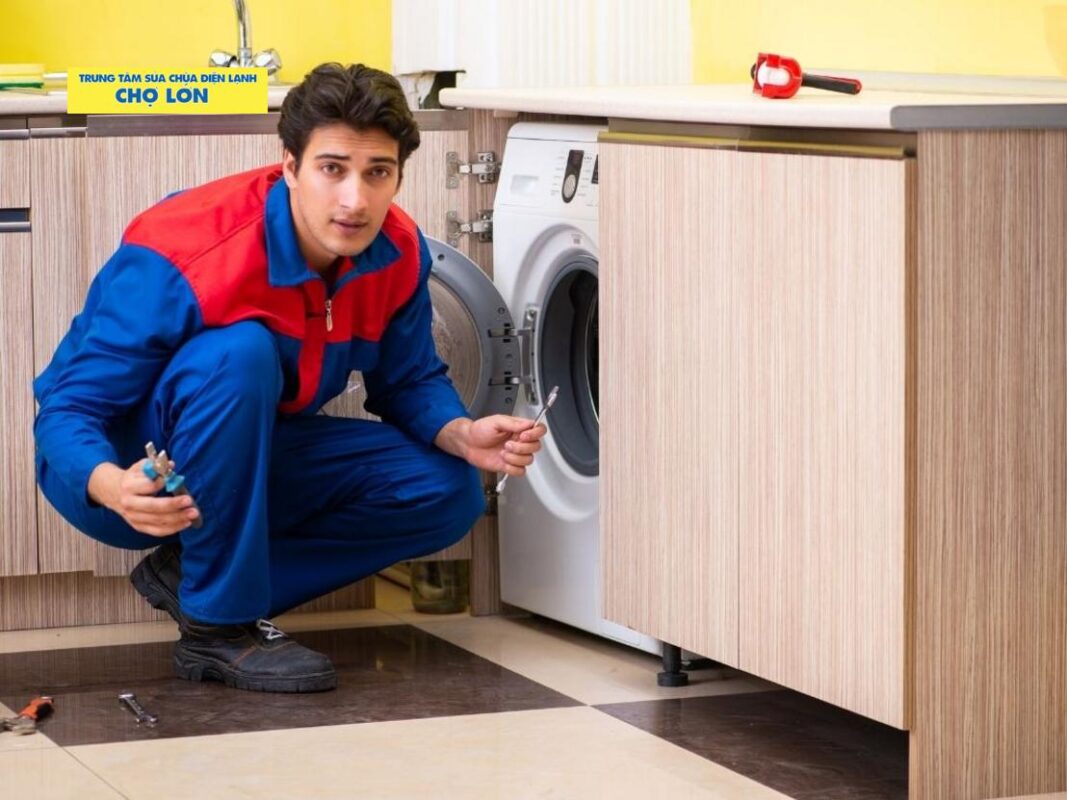 Thay bảng phím máy giặt bị lỗi tại nhà