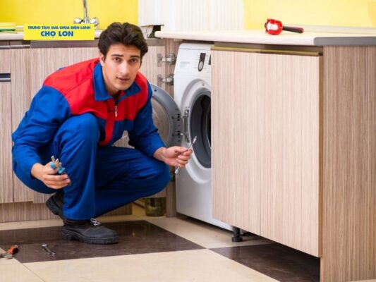 Thay bảng phím máy giặt bị lỗi tại nhà
