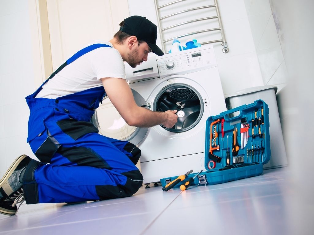 Thợ sửa máy giặt cửa trước tại nhà phường Tân Sơn Nhì